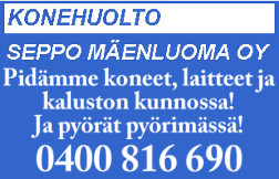 Konehuolto Seppo Mäenluoma Oy logo